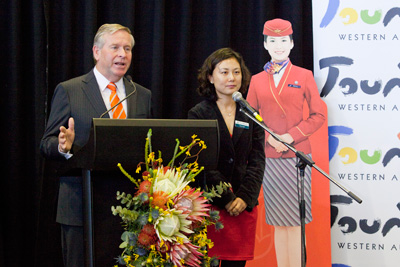 Premier Colin Barnett Southern China Airlines Gala Dinner